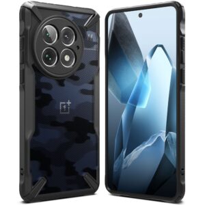 Ringke Fusion X Tough Rugged Case for OnePlus 13 - Camo Black