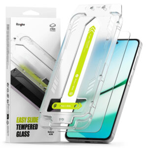 Ringke 2 Pack Easy Slide Glass Tempered Screen Protector for Samsung Galaxy A36 5G