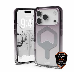 Urban Armor Gear (UAG) Plyo MagSafe Tough Case Cover for Apple iPhone 17 Pro - Black/Clear Ombre