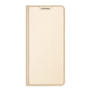 DUX DUCIS Skin Pro Faux Leather Wallet Flip Case for Xiaomi 11T / 11T Pro, Gold