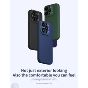 Nillkin LensWing Magnetic Case Cover for Apple iPhone 15 Pro - Black