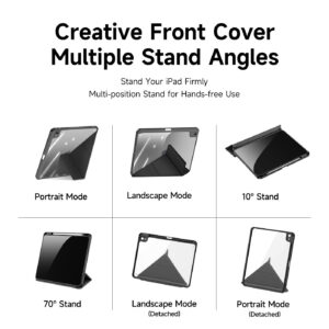 DUX DUCIS Magi Detachable Smart Case for Apple iPad 10.9" (10th Gen. 2022) Black