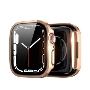 DUX DUCIS Hamo Hard PC Case for Apple Watch Series 7-45MM - Rose Gold
