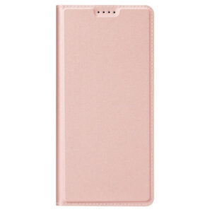 DUX DUCIS Skin Pro Faux Leather Wallet Flip Case for Samsung Galaxy A35 5G - Rose Gold