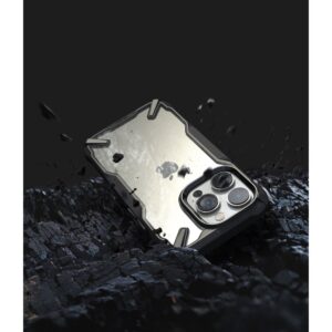 Ringke Fusion X Tough Rugged Case for Apple iPhone 14 Pro - Black / Clear