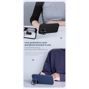 Nillkin LensWing Magnetic Case Cover for Apple iPhone 15 Pro Max - Black