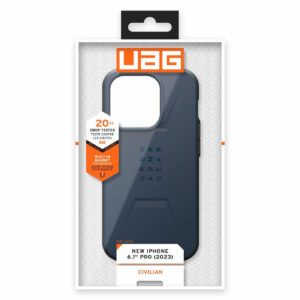 Urban Armor Gear (UAG) Civilian MagSafe Tough Case for iPhone 15 Pro - Mallard