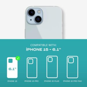 Tech21 EvoCrystal Kick Magsafe Case for Apple iPhone 15 - Clear