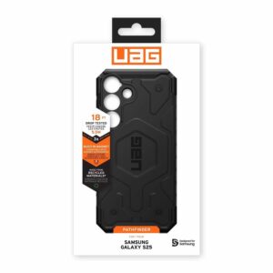 Urban Armor Gear (UAG) Pathfinder MagSafe Tough Case Cover for Samsung Galaxy S25 - Black
