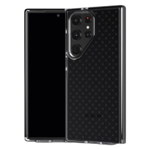Tech21 EvoCheck Tough Rear Case Cover for Samsung Galaxy S23 Ultra - Smokey/Black
