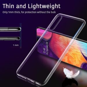 ESR Essential Zero Slim Soft TPU Rear Case Cover for Samsung Galaxy A50 - Clear