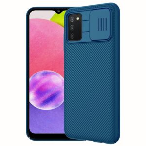 Nillkin CamShield Camera Lens Protector Case Cover for Samsung Galaxy A03s - Blue