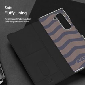 Dux Ducis Bril Leather Case Cover for Samsung Galaxy Z Fold7 5G - Black