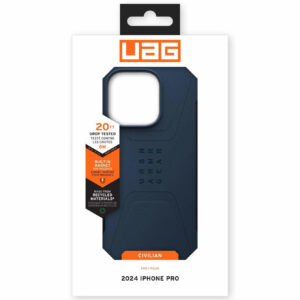 Urban Armor Gear (UAG) Civilian MagSafe Tough Case for iPhone 16 Pro - Mallard