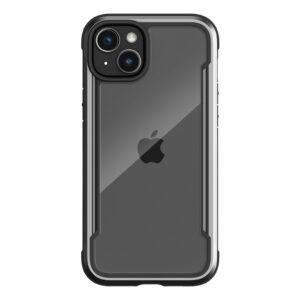 Raptic Shield Tough Rugged Rear Case Cover for Apple iPhone 15 - Black