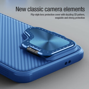 Nillkin CamShield Prop Lens Protector Case Cover for Samsung Galaxy S24+ Plus - Blue