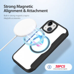 DUX DUCIS Skin X Pro MagSafe Flip Wallet Case for Apple iPhone 15 - Black