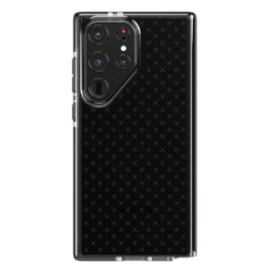 Tech21 EvoCheck Tough Rear Case Cover for Samsung Galaxy S23 Ultra - Smokey/Black