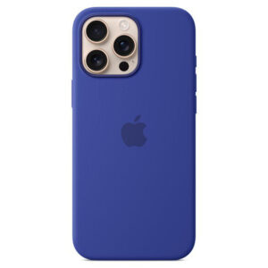 Official Apple Silicone Magsafe Rear Case Cover for iPhone 16 Pro Max Ultramarine