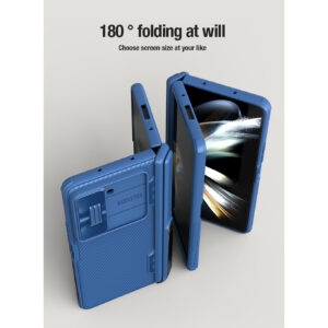 Nillkin CamShield Camera Lens Protector Case for Samsung Galaxy Z Fold5 5G - Blue