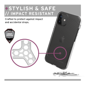 U by UAG Lucent Slim Fit Light Protective Case for Apple iPhone 12 Mini - Ash