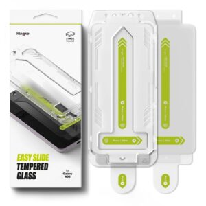 Ringke 2 Pack Easy Slide Glass Tempered Screen Protector for Samsung Galaxy A36 5G