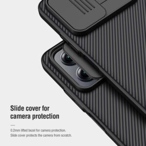 Nillkin CamShield Lens Protector Case for Redmi Note 11T Pro / 11T Pro+ 5G - Blue