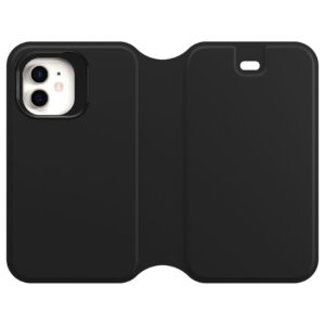 Otterbox Strada Via Rugged Wallet Flip Case for Apple iPhone 12 Mini - Black