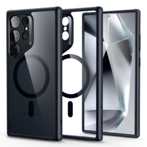 ESR Classic HaloLock MagSafe Tough Case for Samsung S24 Ultra - Clear/Black