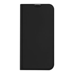 DUX DUCIS Skin Pro Faux Leather Wallet Flip Case for Apple iPhone 14 Pro Max - Black
