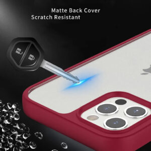 Armoured™ Shield MagSafe Tough Case for iPhone 14 Pro Max - Blue (Grey Buttons)