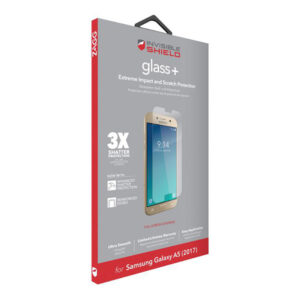 ZAGG InvisibleShield Glass+ Screen Protector for Samsung Galaxy A5 2017, Clear
