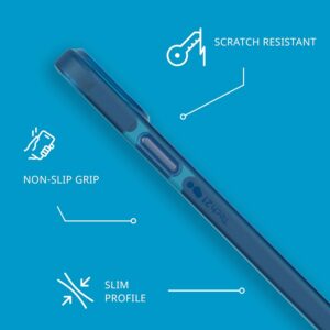 Tech21 EvoCheck Tough MagSafe Rear Case Cover for Apple iPhone 14 Plus - Classic Blue