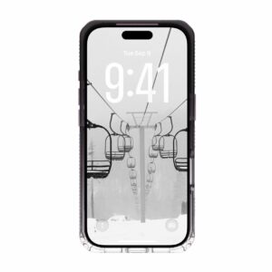 Urban Armor Gear (UAG) Plyo MagSafe Tough Case Cover for Apple iPhone 17 Pro - Black/Clear Ombre