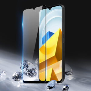 DUX DUCIS Tempered Glass Screen Protector Guard for Xiaomi Poco M5 - Black