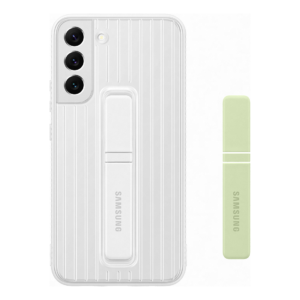 Official Samsung Protective Standing Cover for Galaxy S22+ Plus 5G - White