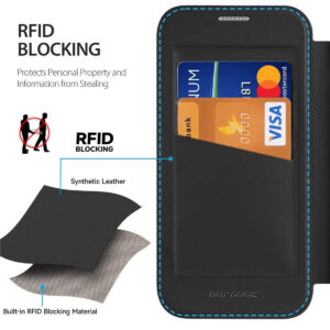 DUX DUCIS Skin X Pro MagSafe Flip Wallet Case for Apple iPhone 17 Pro Max - Black