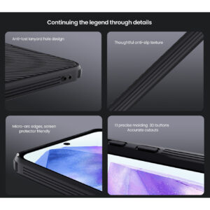 Nillkin CamShield Pro Lens Protector Case Cover for Samsung Galaxy A56 5G - Blue