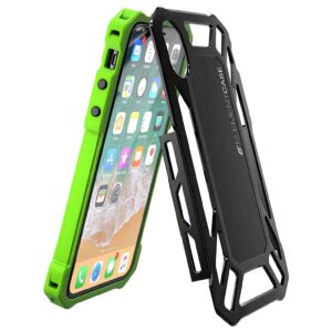Element Case ROLL CAGE Tough Rugged Rear Cover for Apple iPhone X & XS - Green