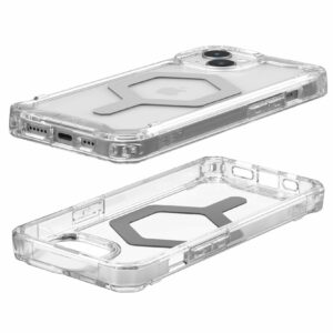 Urban Armor Gear (UAG) Plyo MagSafe Tough Case Cover for Apple iPhone 15 - Ice