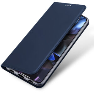 DUX DUCIS Skin Pro Faux Leather Wallet Flip Case for Google Pixel 10 / 10 Pro - Blue