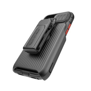 Tech21 Evo Max Ultra-Protective and Rugged Phone Case with Holster for Apple iPhone 7 / 8/ SE 2020/ SE 2022 Black