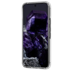 Tech21 EvoClear Tough Rear Case Cover for Google Pixel 8 - Transparent