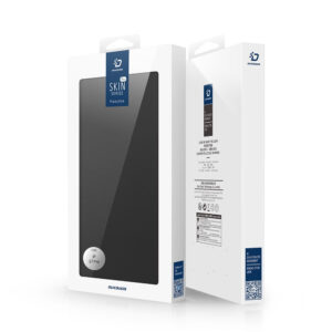 DUX DUCIS Skin Pro Faux Leather Wallet Flip Case for Apple iPhone 17 Pro - Black