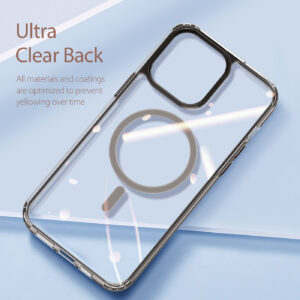 DUX DUCIS Clin2 Clear Tough with MagSafe Case for Apple iPhone 14 & 13 - Grey