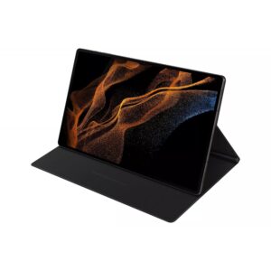 Official Samsung Book Flip Case Cover for Galaxy Tab S8 Ultra - Black