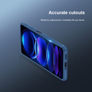 Nillkin CamShield Pro Lens Protector Case for Xiaomi Redmi Note 12 Pro - Blue