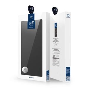 DUX DUCIS Skin Pro Faux Leather Wallet Flip Case for Samsung Galaxy S25 Ultra - Black