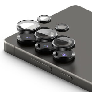 Ringke Camera Lens Frame Glass Protector 2 Pack for Samsung Galaxy S25 Ultra - Black