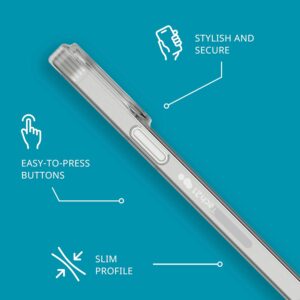 Tech21 Evo Lite Tough Rear Case Cover for Apple iPhone 14 Pro Max - Clear